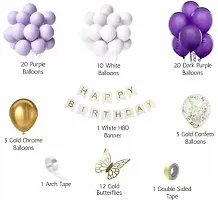 1St - First Happy Birthday Decoration Kit Combo - 73 Pcs For Birthday Decor-thumb1