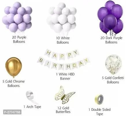 1St - First Happy Birthday Decoration Kit Combo - 73 Pcs For Birthday Decor-thumb2
