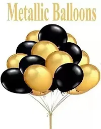 PARTY MIDLINKERZ Happy Birthday Balloons Party Decoration Kit items 46Pcs combo (Set of 46)-thumb2