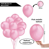 Party Midlinkerz?Set Of 100 Pcs Light Pink Balloons Decoration/Girls birthday decoration-thumb1