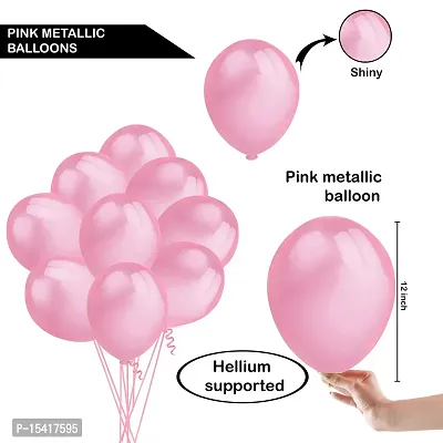 Party Midlinkerz?Set Of 100 Pcs Light Pink Balloons Decoration/Girls birthday decoration-thumb2