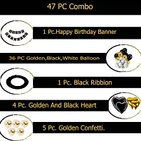 Happy Birthday Balloons Party Decoration Kit Items 47Pcs Combo Set Decor For Hbd-thumb1