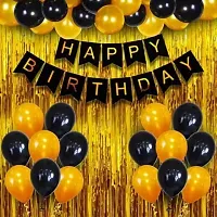 PARTY MIDLINKERZ Printed Happy Birthday Decoration kit Combo - 33 Pcs for Birthday Decor (Set of 33)-thumb1