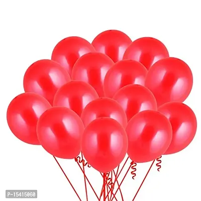 Party Midlinkerz?Set Of 51 Pcs Red?Balloons With Pump combo Decoration/Girls birthday decoration