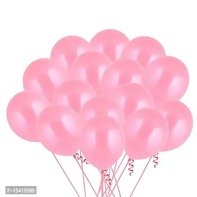 Party Midlinkerz?Set Of 51 Pcs Light Pink?Balloons With Pump combo Decoration/Girls birthday decoration