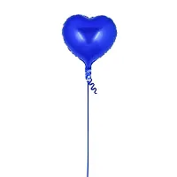 Party Midlinkerz?5 pcs 18inches Heart Light Blue Balloons, Heart shaped Balloons foil Love Balloons for Valentine Decoration /Wedding / Balloons / Engagement / Bridal Shower Decoration Party Balloons-thumb1