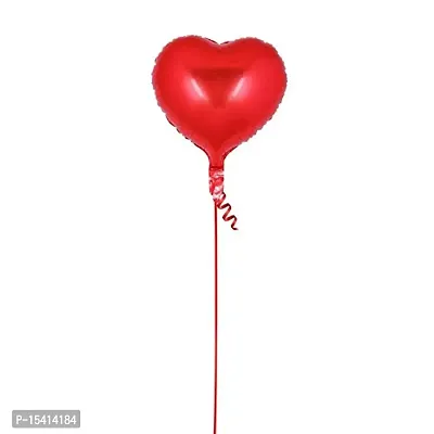 Party Midlinkerz?5 pcs 18inches Heart Red Balloons, Heart shaped Balloons foil Love Balloons for Valentine Decoration /Wedding / Balloons / Engagement / Bridal Shower Decoration Party Balloons-thumb2