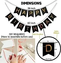 PARTY MIDLINKERZ Printed Happy Birthday Decoration kit Combo - 61 Pcs for Birthday Decor ()-thumb3