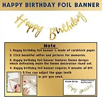 Girls 1St First Happy Birthday Decoration Kit 69 Pc With Net Curtain  Led Light-thumb3