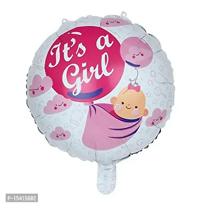 Party Midlinkerz It?s a Girl - Foil Balloon - Party Supplies - Multicolor Print - Multicolor