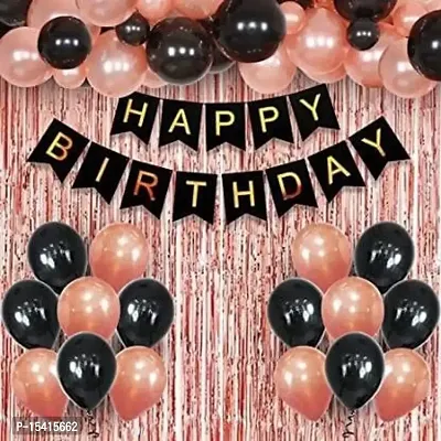 PARTY MIDLINKERZ Printed Happy Birthday Decoration kit Combo - 35 Pcs for Birthday Decor (Set of 35)-thumb0