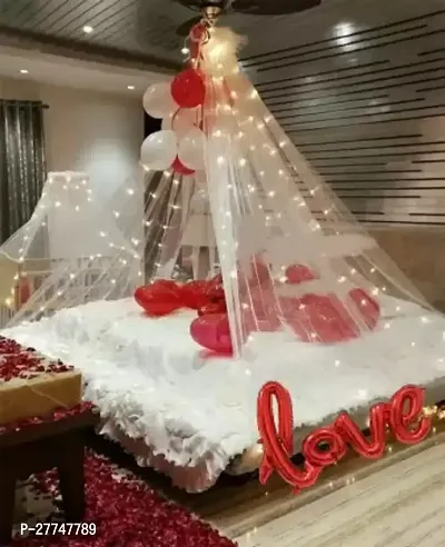 Love You Heart Balloon/Valentine Decoration Items Room/Heart/Anniversary Decor-thumb0