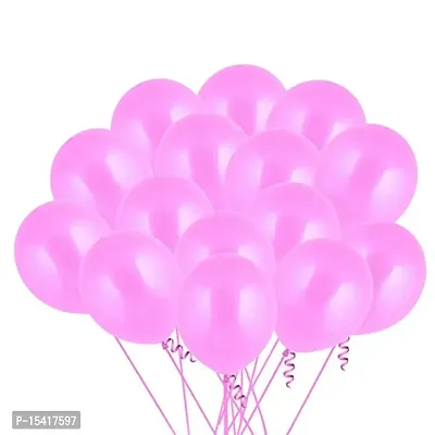 Party Midlinkerz?Set Of 100 Pcs Purple?Balloons With Pump combo Decoration/Girls birthday decoration