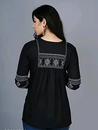 Trendy Rayon Embroidery tops-thumb2
