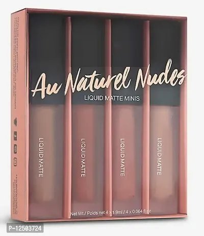 Nude Edition 4 IN 1 Liquid Matte Mini Lipstick-thumb0