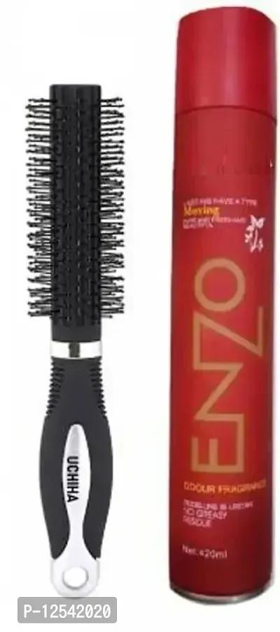 Hair Holding Hair Spray nbsp;Hair Styling Roller Comb (2 Items In The Set)