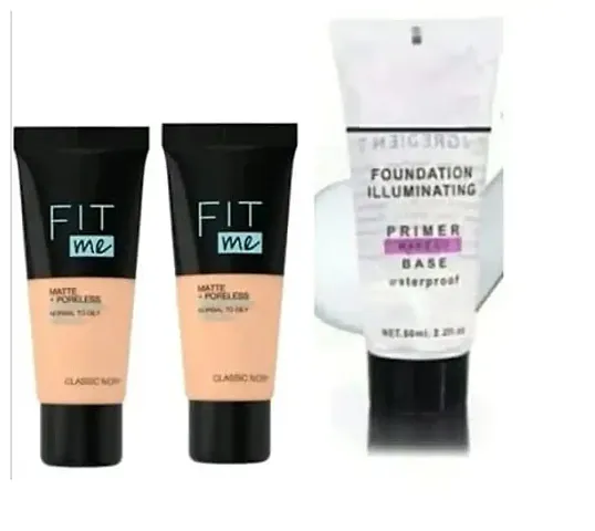 Perfect Makeup Base Primer With Makeup Essential Combo