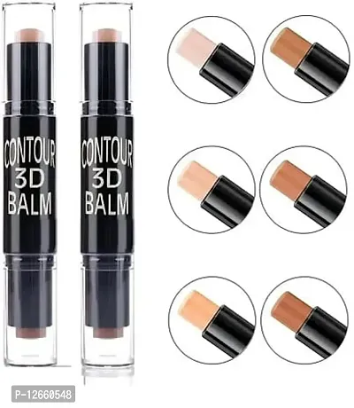 SHEFFO 2 IN 1 CONTOUR STICK CONCEALER WITH FULL COVERAGE AND AROMA CONCEALER- BEIGE PACK OF 2