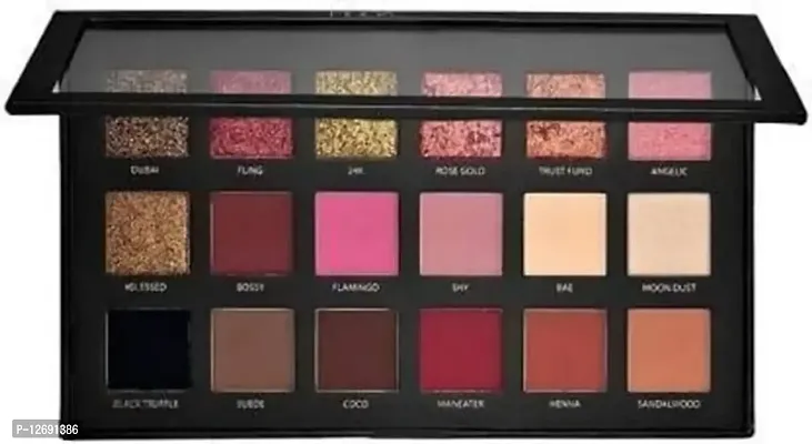 SHEFFO ROSE GOLD REMASTERED EYE SHADOW PALETTE MATTE AND SHIMMER EYESHADOW 18 GRM-thumb0