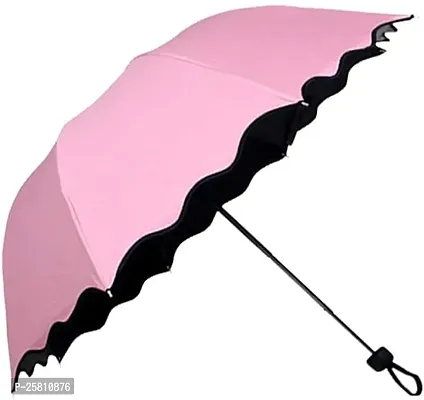 Stylish Pink Umbrella For Women And Girls-thumb0