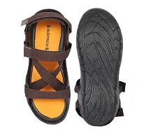 Classic Canvas Solid Sandals for Men-thumb2