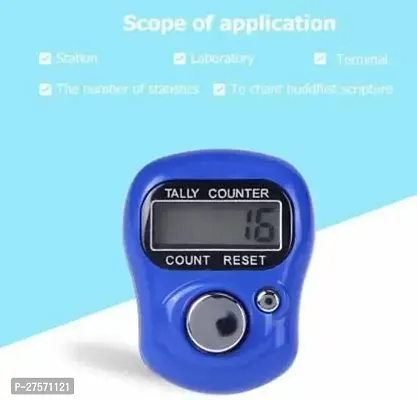 Uaonline Electronic Lcd Tasbih Finger Tally Counter Islamic Zikr Finger Counter Digital Tally Counter-thumb2