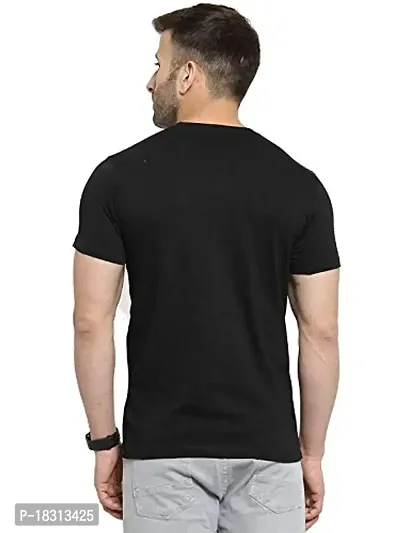 YouthPoi Men's Round Neck Half Sleeve Regular Fit Tshirt-thumb2