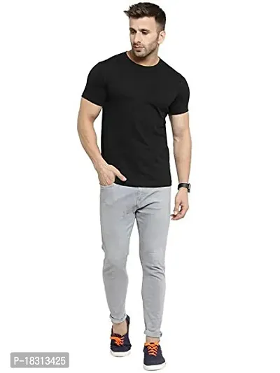 YouthPoi Men's Round Neck Half Sleeve Regular Fit Tshirt-thumb5