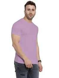 YouthPoi Men's Cotton Round Neck Half Sleeve Casual Regular Fit Tshirt (XXL, Rust  Pink) (Pack of 2)-thumb3