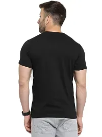 Men Cotton Solid Casual T-Shirt-thumb1