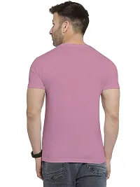 Men Cotton Solid Casual T-Shirt-thumb1