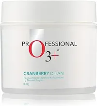 O3+ Cranberry D Tan with Natural Extracts for Tan Removal 300 gm-thumb1