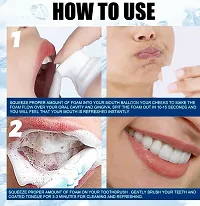 Glock Teeth Whitening Mousse Foam To Deeply Cleaning Gums, Stain Removal Toothpaste (50 Ml)-thumb1