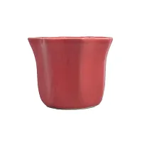 UGAOO Star Ceramic Pot (Red) 11 cm x 11 cm x 8 cm-thumb1