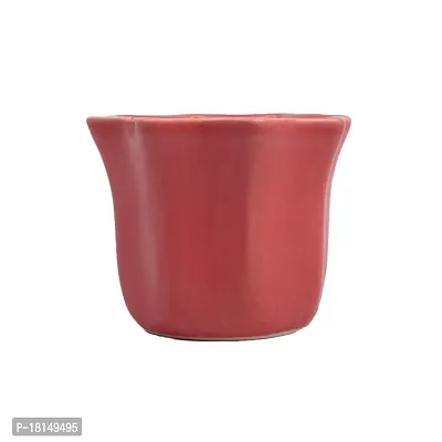 UGAOO Star Ceramic Pot (Red) 11 cm x 11 cm x 8 cm-thumb2