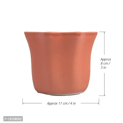 UGAOO Star Ceramic Pot (Orange)-thumb3