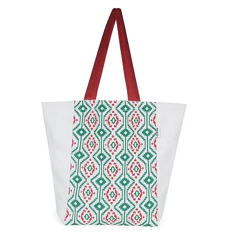 Stylish Canvas Printed Handbag