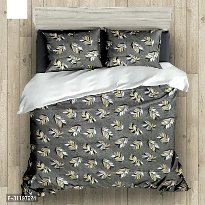 Comfortable Cotton Printed Double Bedsheet with Pillow Covers