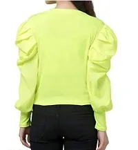 Puff Sleeve Top for Women-thumb1