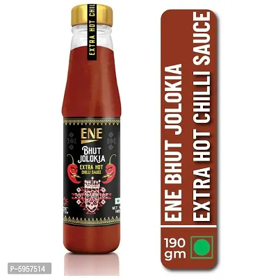 ENE Bhutjolokia Extra Hot chilli Sauce 190g