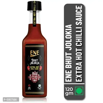 ENE Bhut Jolokia Extra Hot Chilli Sauce,120g-thumb0