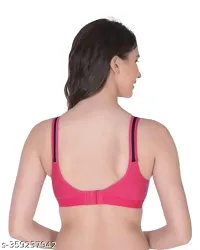 Catie Women's Cotton Non Padded Wire Free Everyday Bra/Sports Brahellip;-thumb1