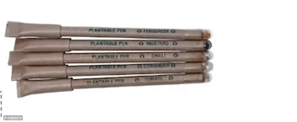 TUGS Newspaper Plantable Pens with seeds. Pack of 15, FIFTEEN IN A BOX-thumb0