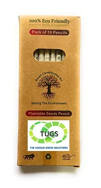 TUGS Newspaper Plantable Pens with seeds. Pack of 15, FIFTEEN IN A BOX-thumb1