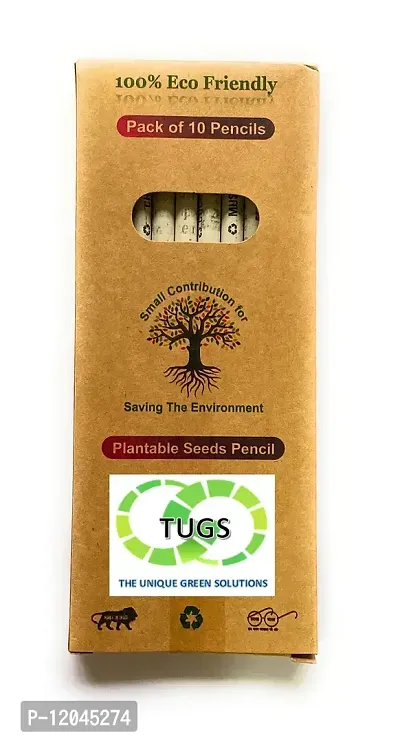 TUGS Newspaper Plantable Pens with seeds. Pack of 15, FIFTEEN IN A BOX-thumb2