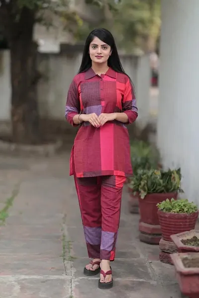 Stylish Cotton Co-Ord Set For Women