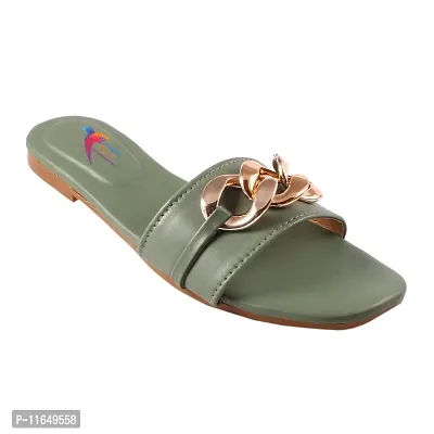 Classy Solid Fashion Flats for Women