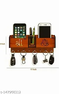 KPCRAFT Wooden Key Holder for Home Gift-thumb1