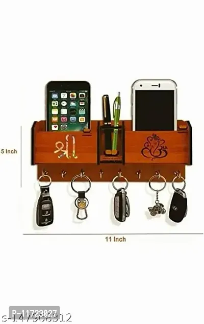 KPCRAFT Wooden Key Holder for Home Gift-thumb2