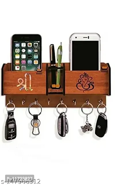 KPCRAFT Wooden Key Holder for Home Gift-thumb0